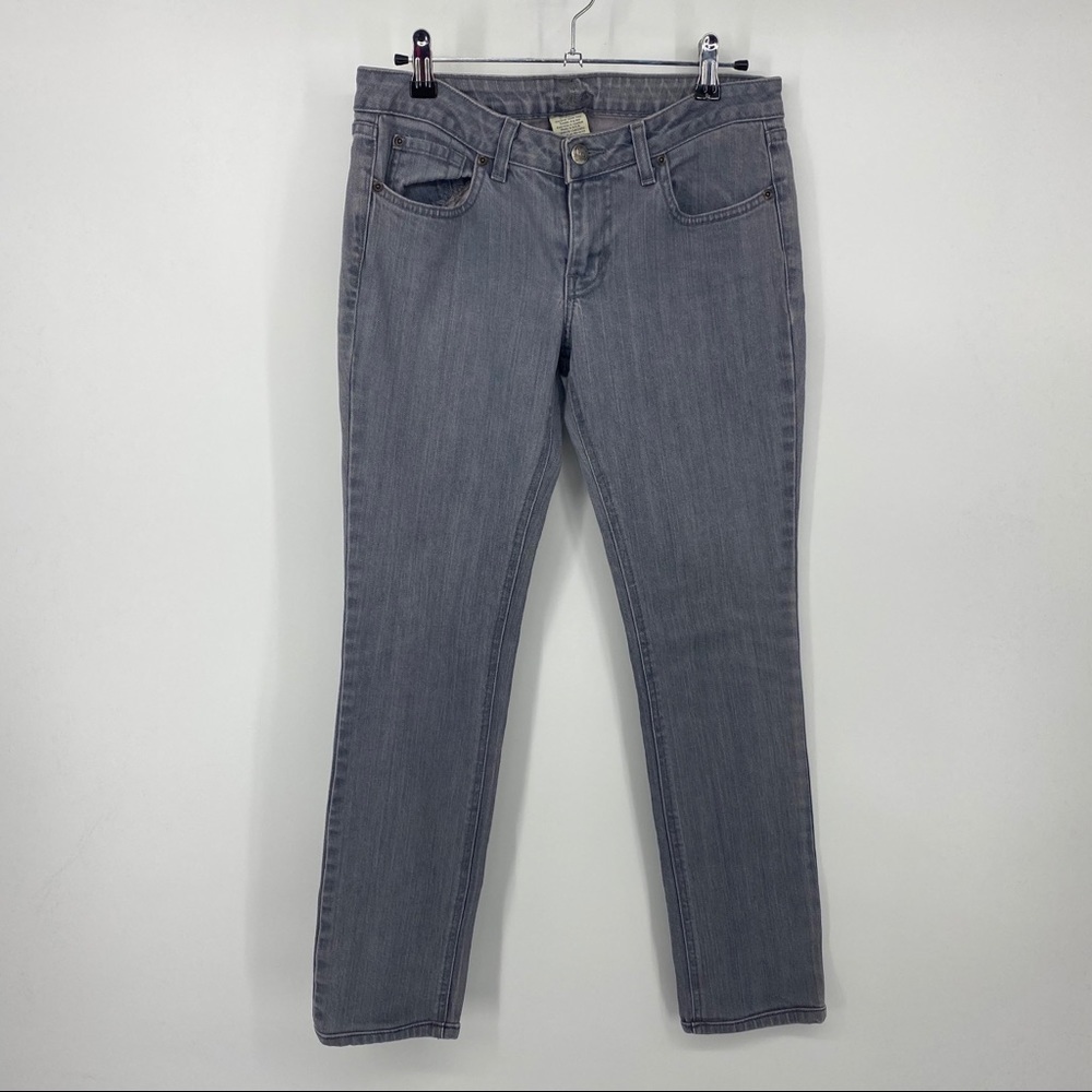 Lux Light Gray Skinny Jeans - Picture 4 of 7